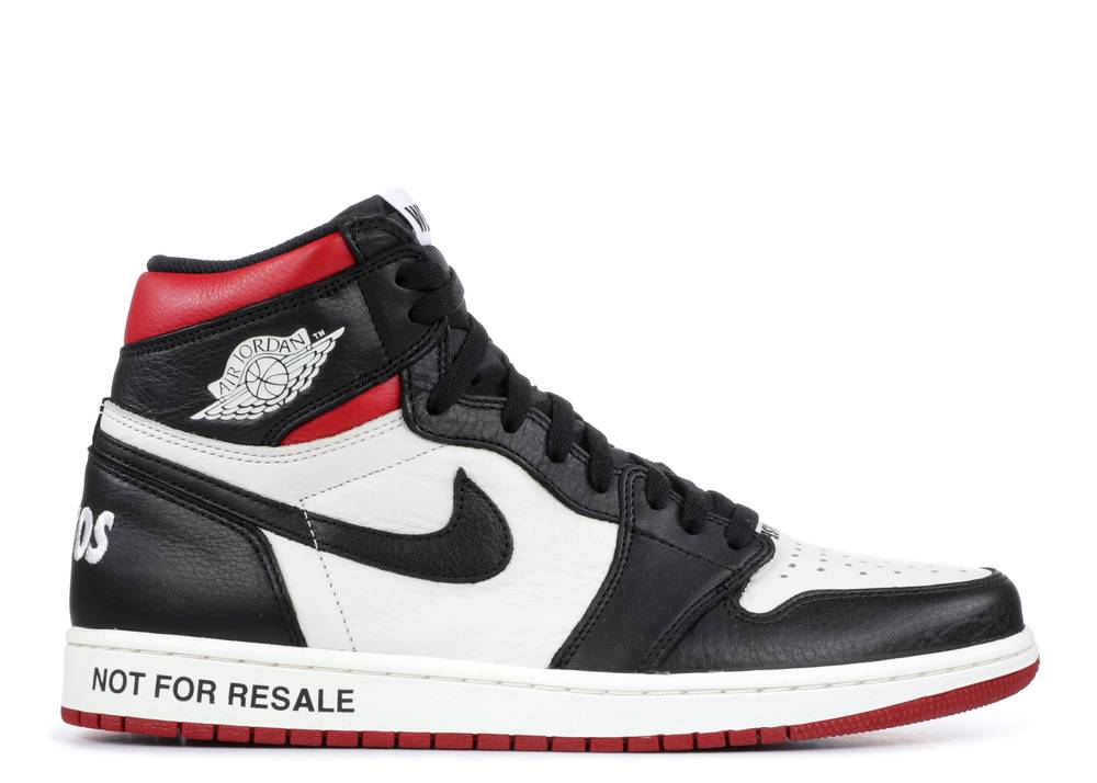 JORDAN RETRO 1 HIGH "NOT FOR RESALE"