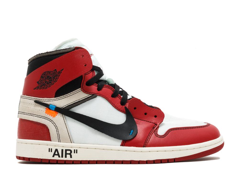 JORDAN RETRO 1 HIGH X OFF WHITE "CHICAGO"
