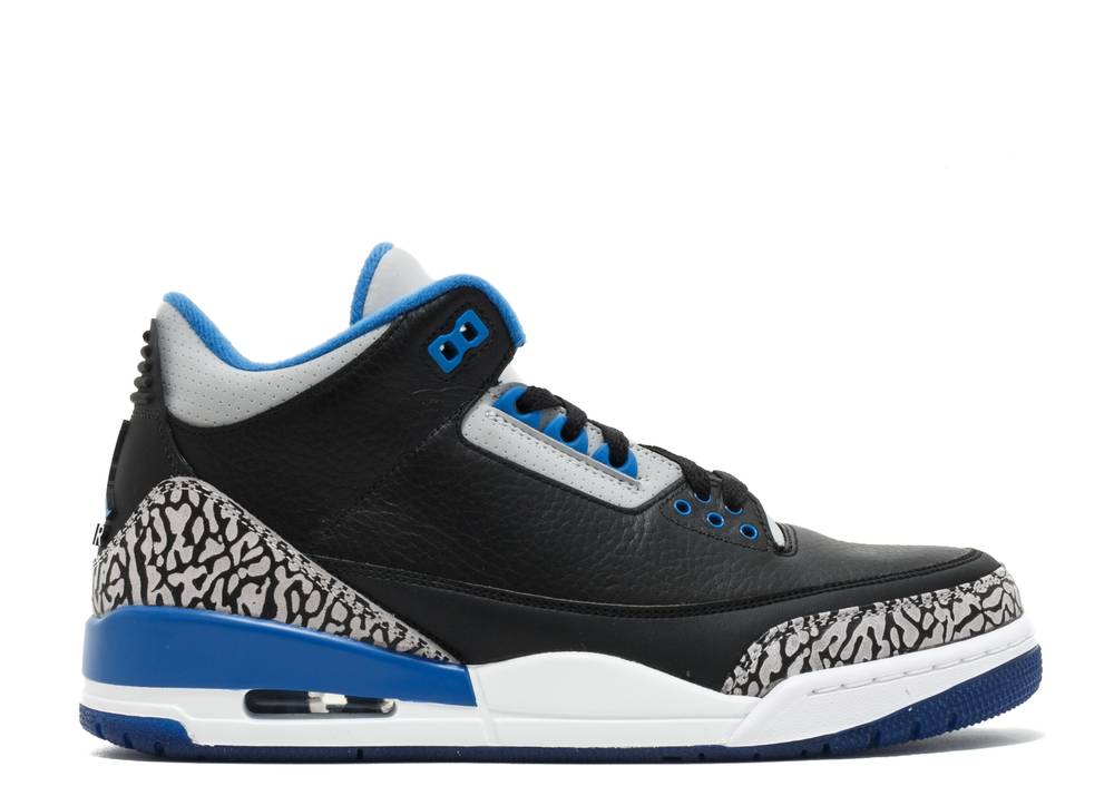 JORDAN RETRO 3 "SPORT BLUE"