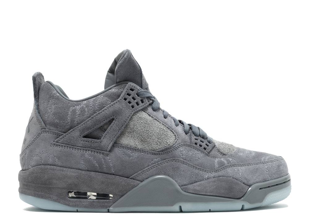 JORDAN RETRO 4 X KAWS "COOL GREY"