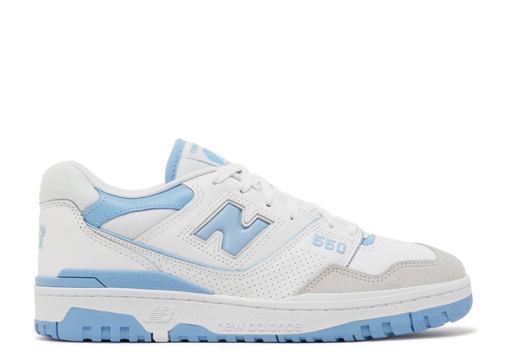 NB 550 "WHITE UNIVERSITY BLUE"