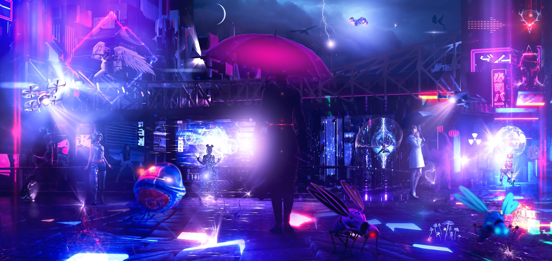 Create Drone handling code in python