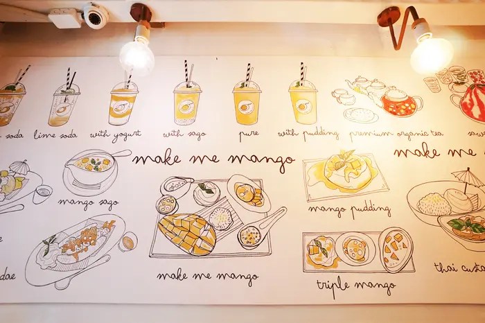 曼谷Make Me Mango：卧佛寺旁的芒果甜点天堂