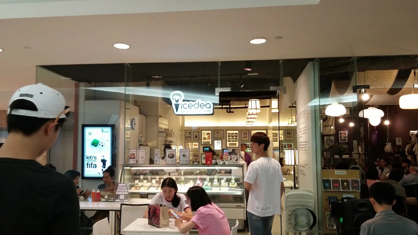 曼谷Icedea：榴莲冰淇淋的创意艺术殿堂