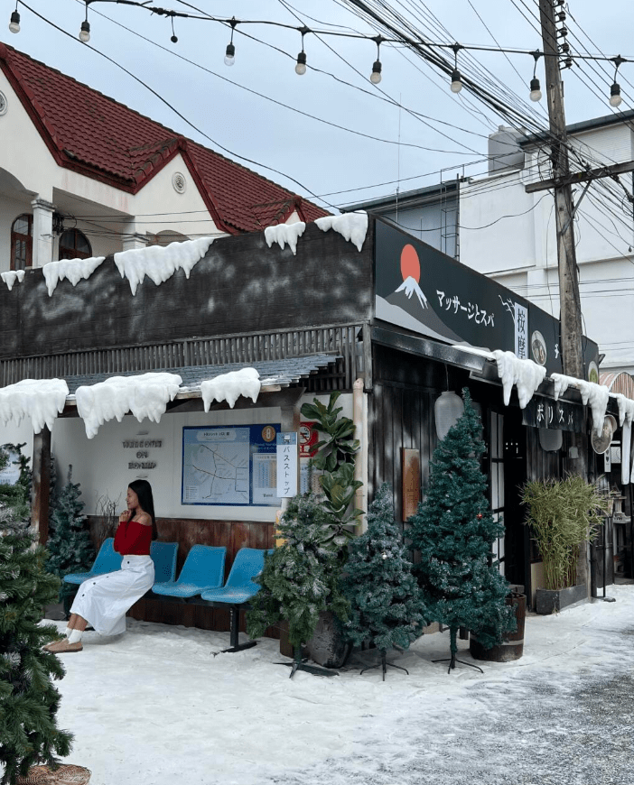 Transit Number 8：清迈的日式雪景秘境，假装一秒飞日本