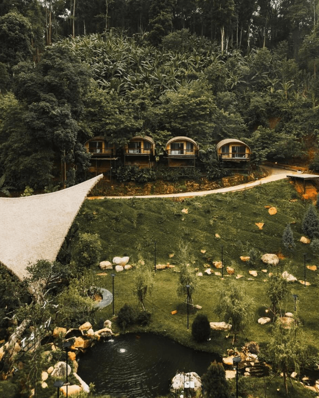 tstorymaekampong：清迈山谷的巴厘岛风咖啡绿洲