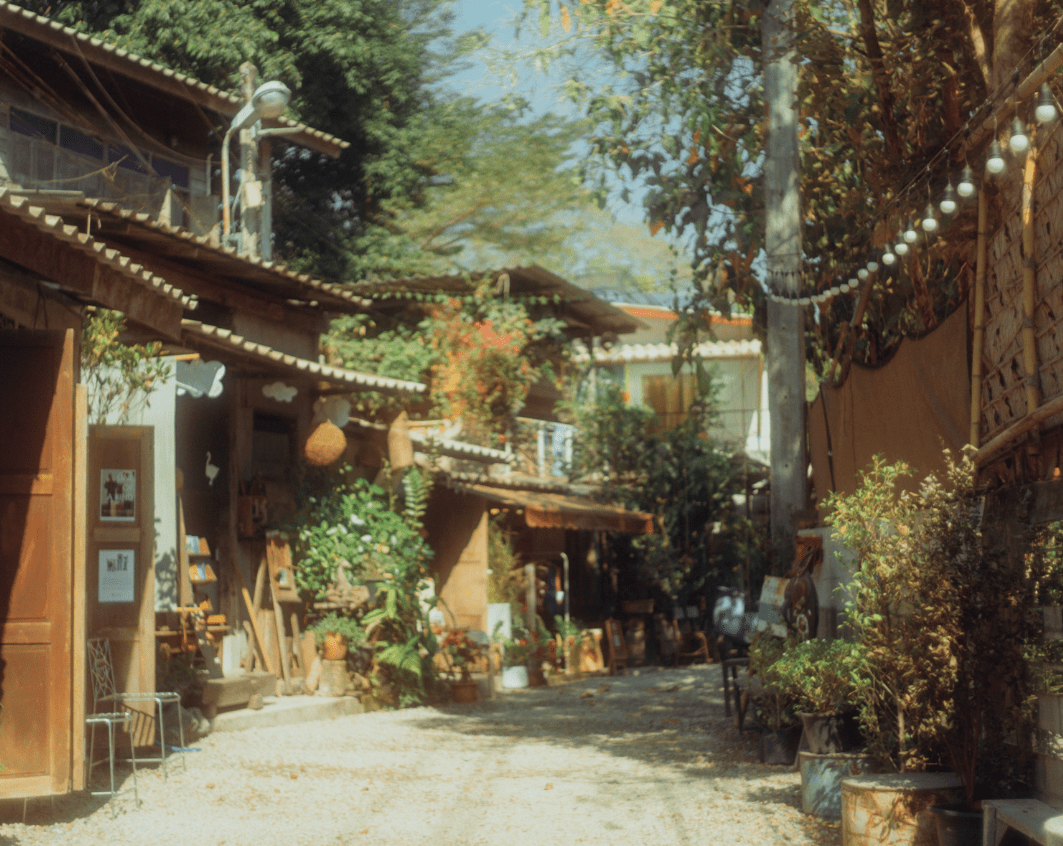 Obchoei Original Homemade：清迈古城的复古甜品杂货铺