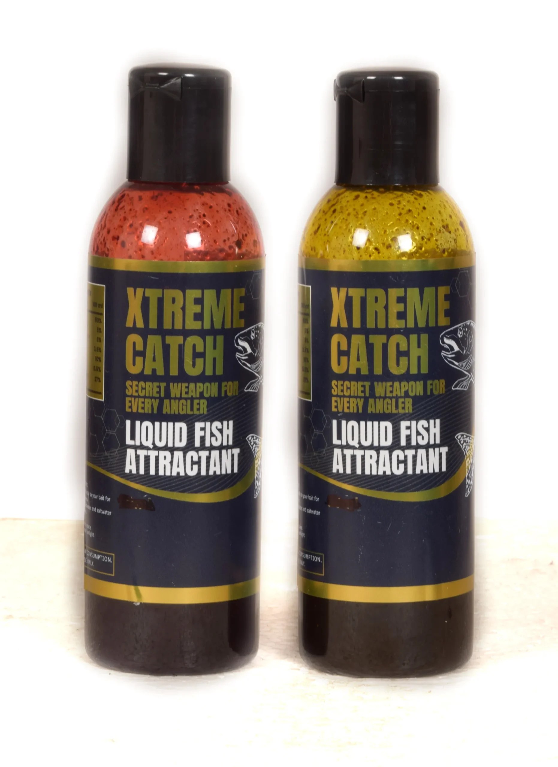XtremeCatch Liquid Attractant Red and Yellow Combo – Special Hook Bait