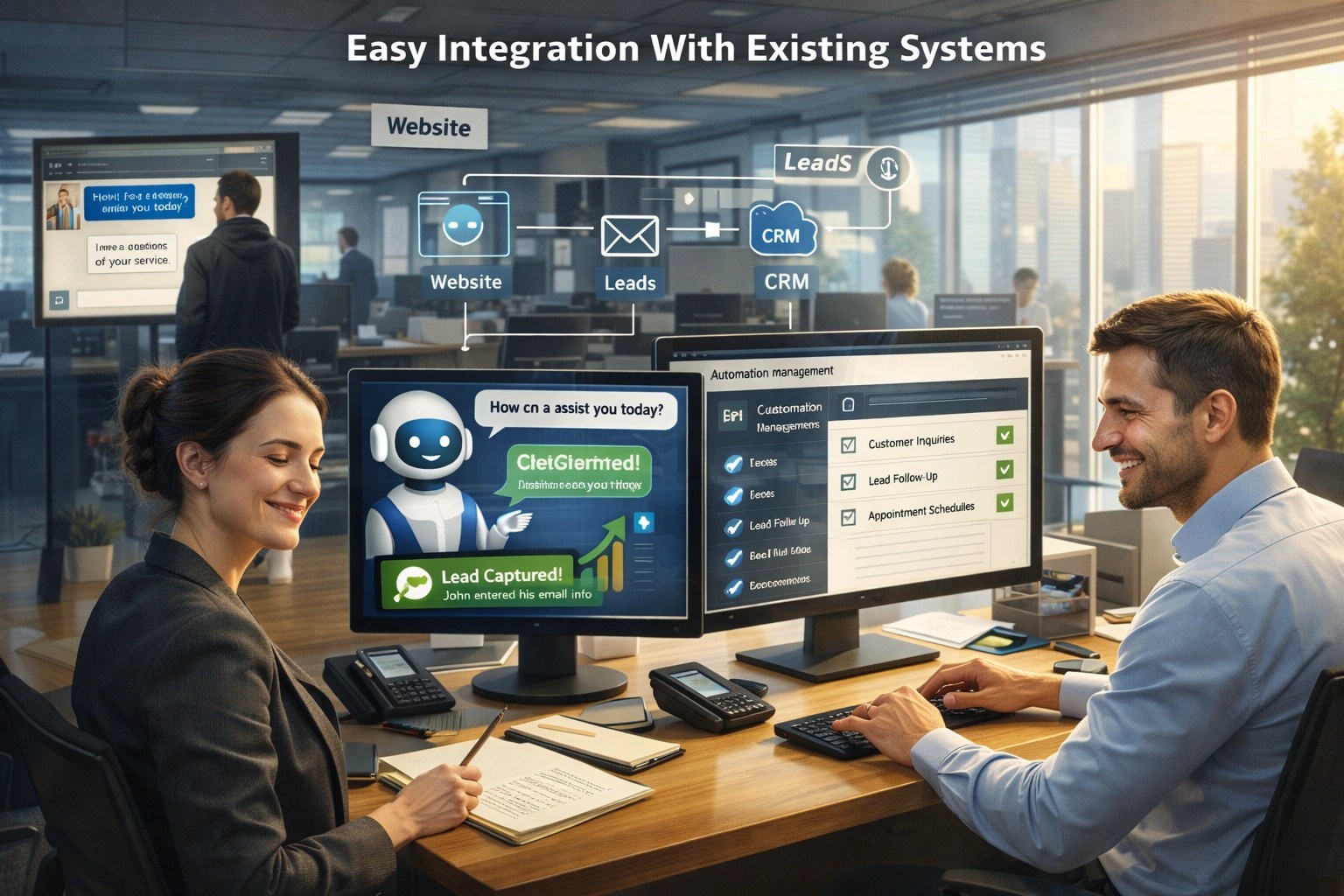 Easy Integration With Existing Systems by an AI Development Company