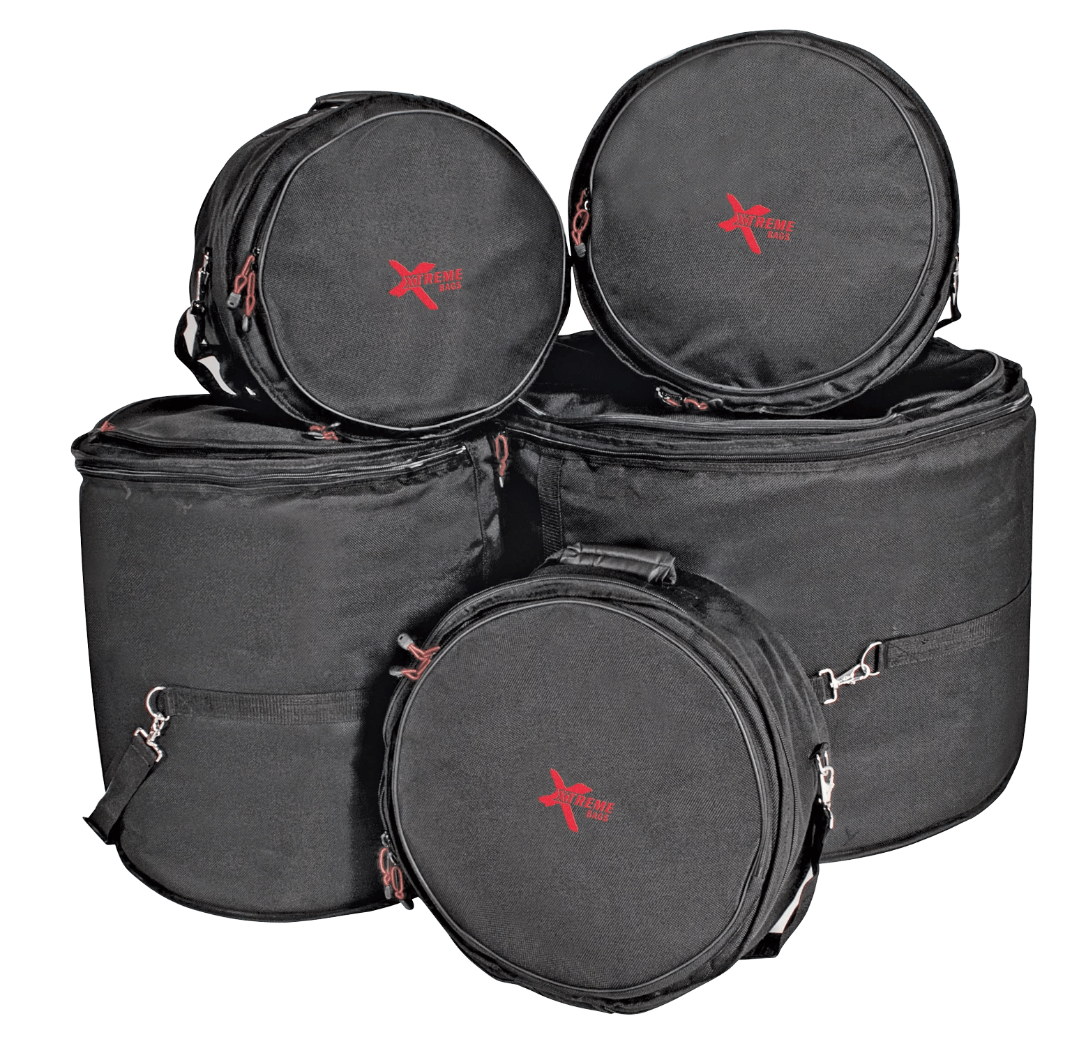 22" Fusion 5 piece drum bag set