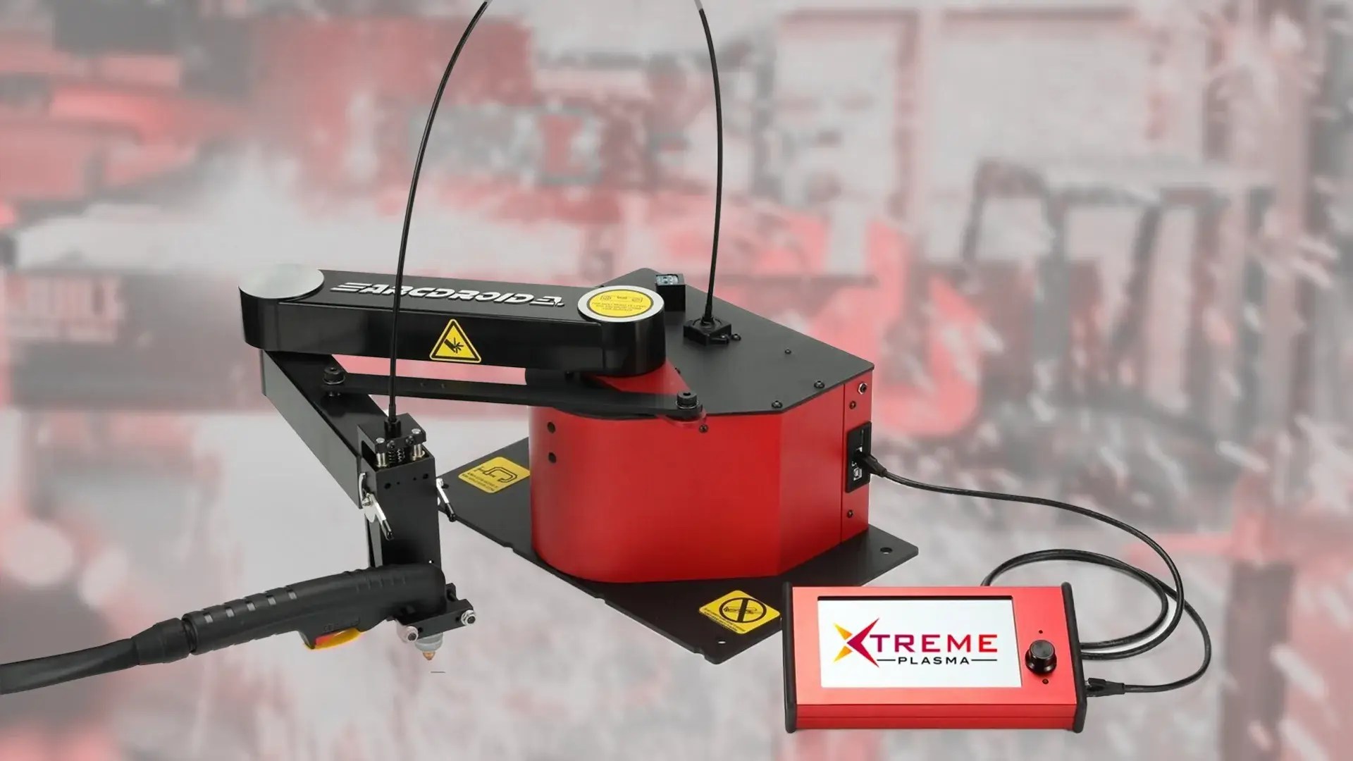 image showing an arcdroid cnc machine