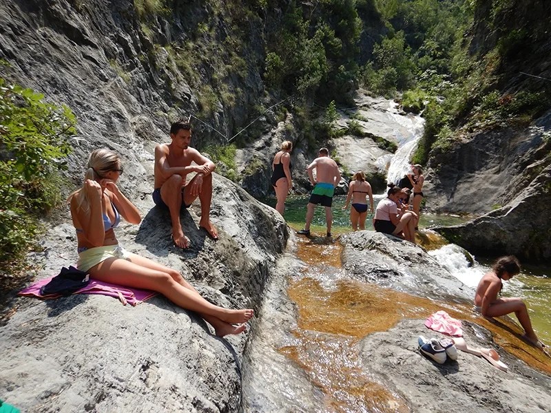 A safari tour for swimming on Mount Olympus