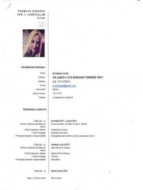 Andria - Candidati In Cerca Di Lavoro - Xtutti.com - Cerco Lavoro Come Badante Anziani O Baby Sitter Citta Di Andria E - Barletta Casa, Auto, Moto, Personali, Offerte Di Lavoro 480_x_640_jpg