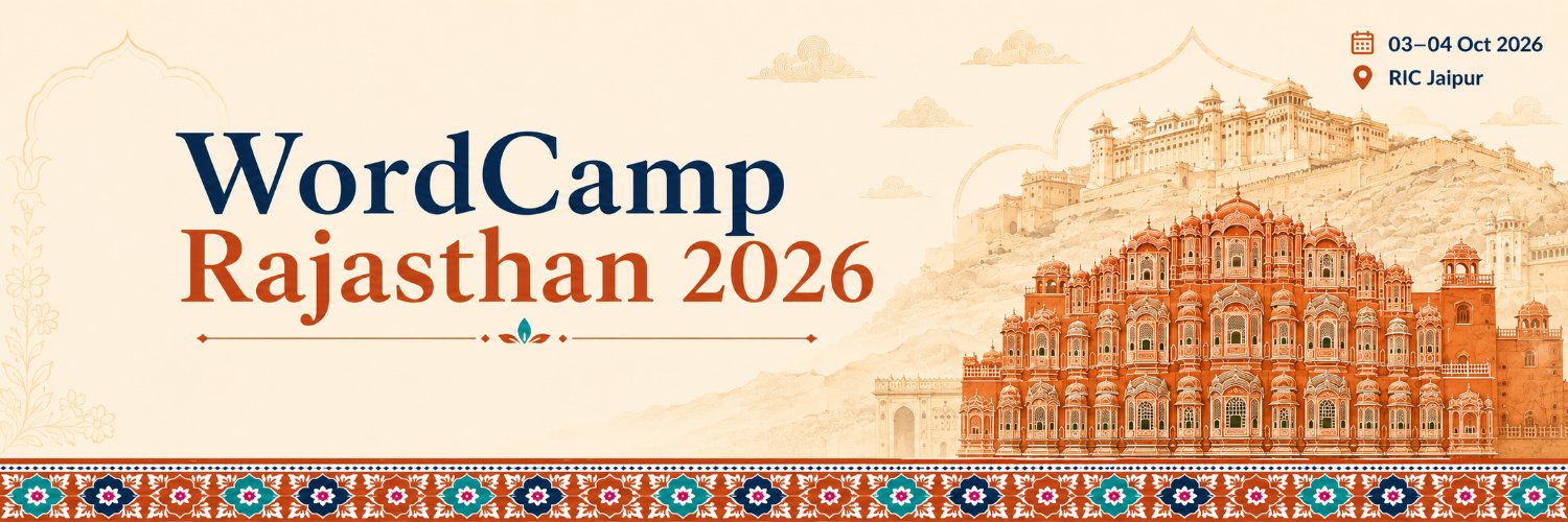 WordCamp Rajasthan