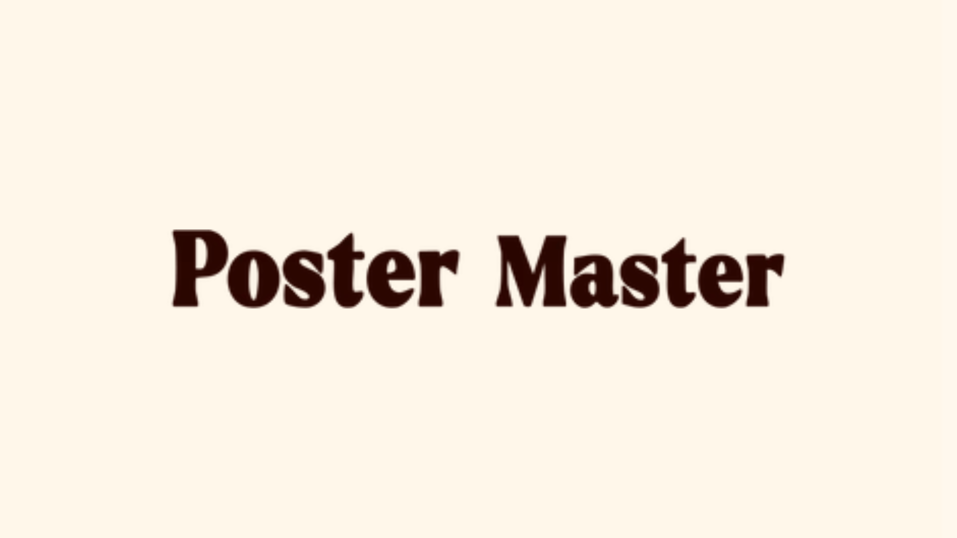 poster master