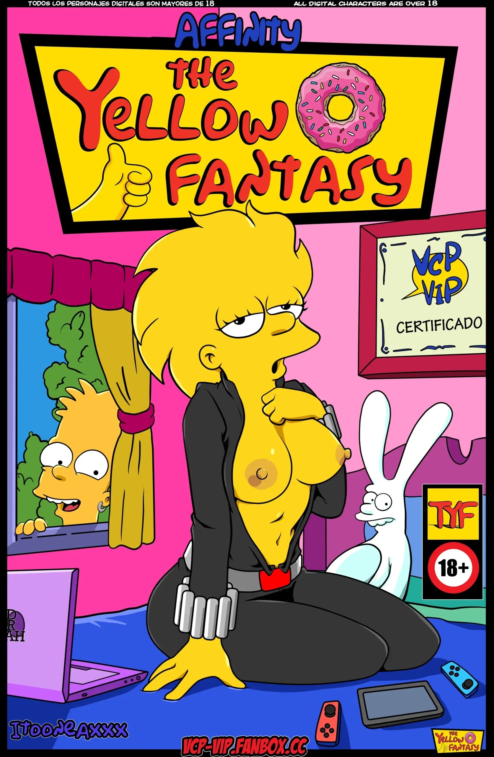 IToonEAXXX - The Yellow Fantasy: Affinity [The simpsons] • Free Porn Comics