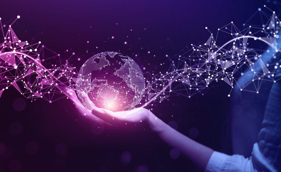 Metaverse Technology.Next generation technology.Global networking