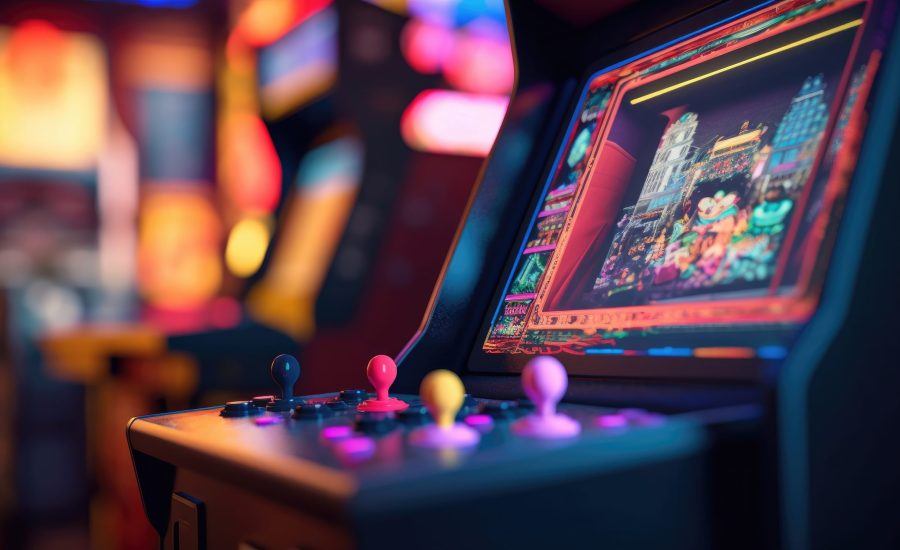 Arcade machine game