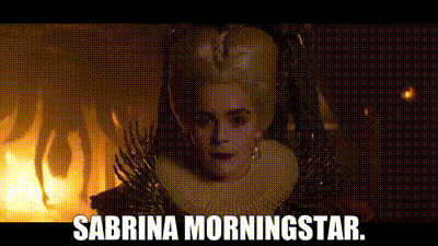 pic Lucifer Morningstar Sabrina Gif yarn sabrina morningstar chilling
