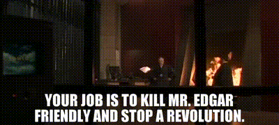[the full quote is, henry david thoreau once said it's better to have your head in the clouds, and nc: Yarn Your Job Is To Kill Mr Edgar Friendly And Stop A Revolution Demolition Man 1993 Video Gifs By Quotes 3df54ed9 ç´—