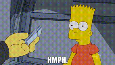 pics Hmph Meme Gif yarn hmph the simpsons 1989