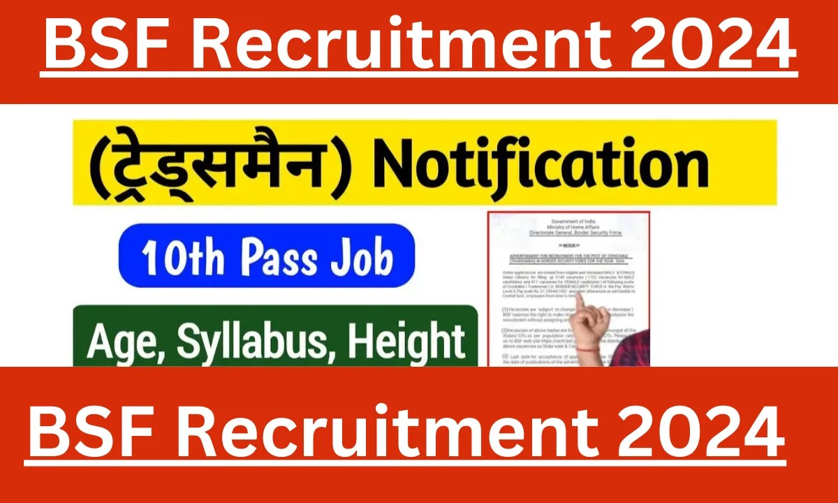 BSF Recruitment 2024