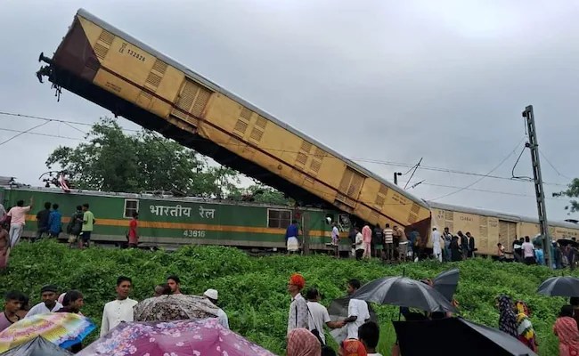 Train Accident in Bengal