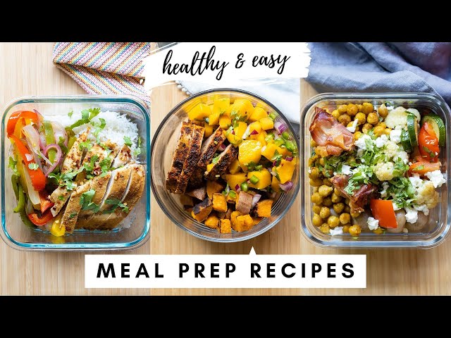 Healthy Meal Prep Ideas
