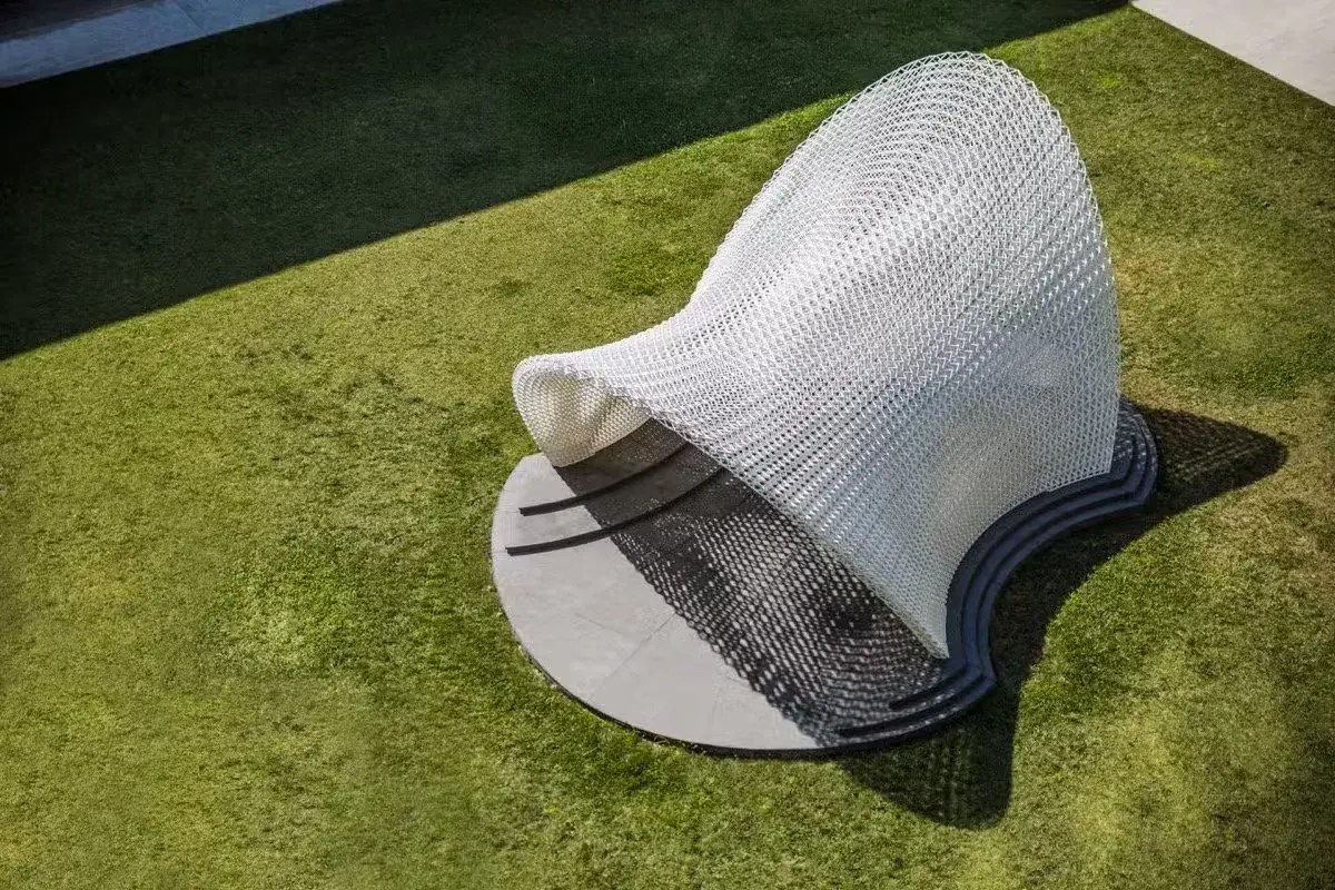 3D-Printed Trabeculae Pavilion