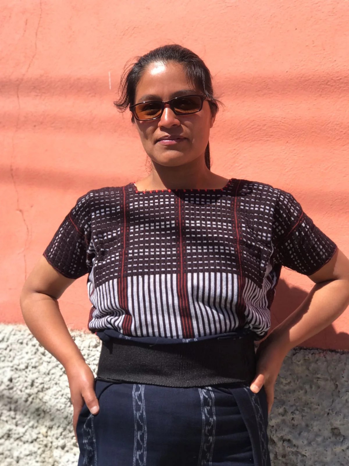 Catarina Guachiac, community leader in Santa Catarina