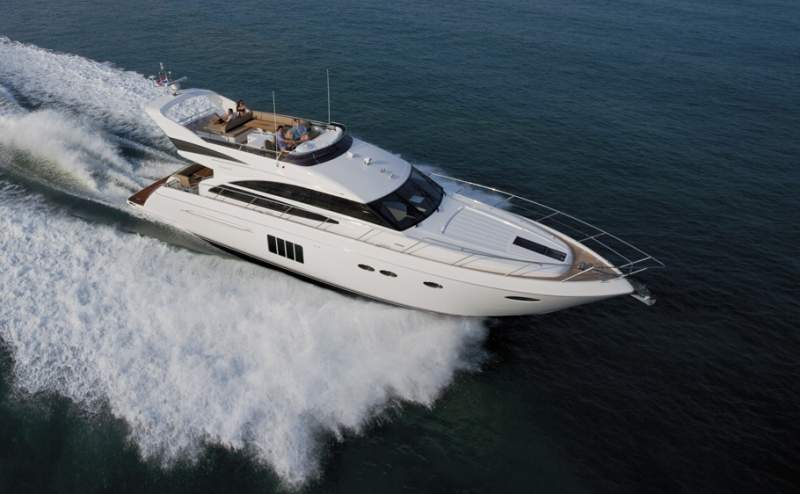 Princess 64 Fly Yacht Charter Mallorca Spain Mallorca Portals