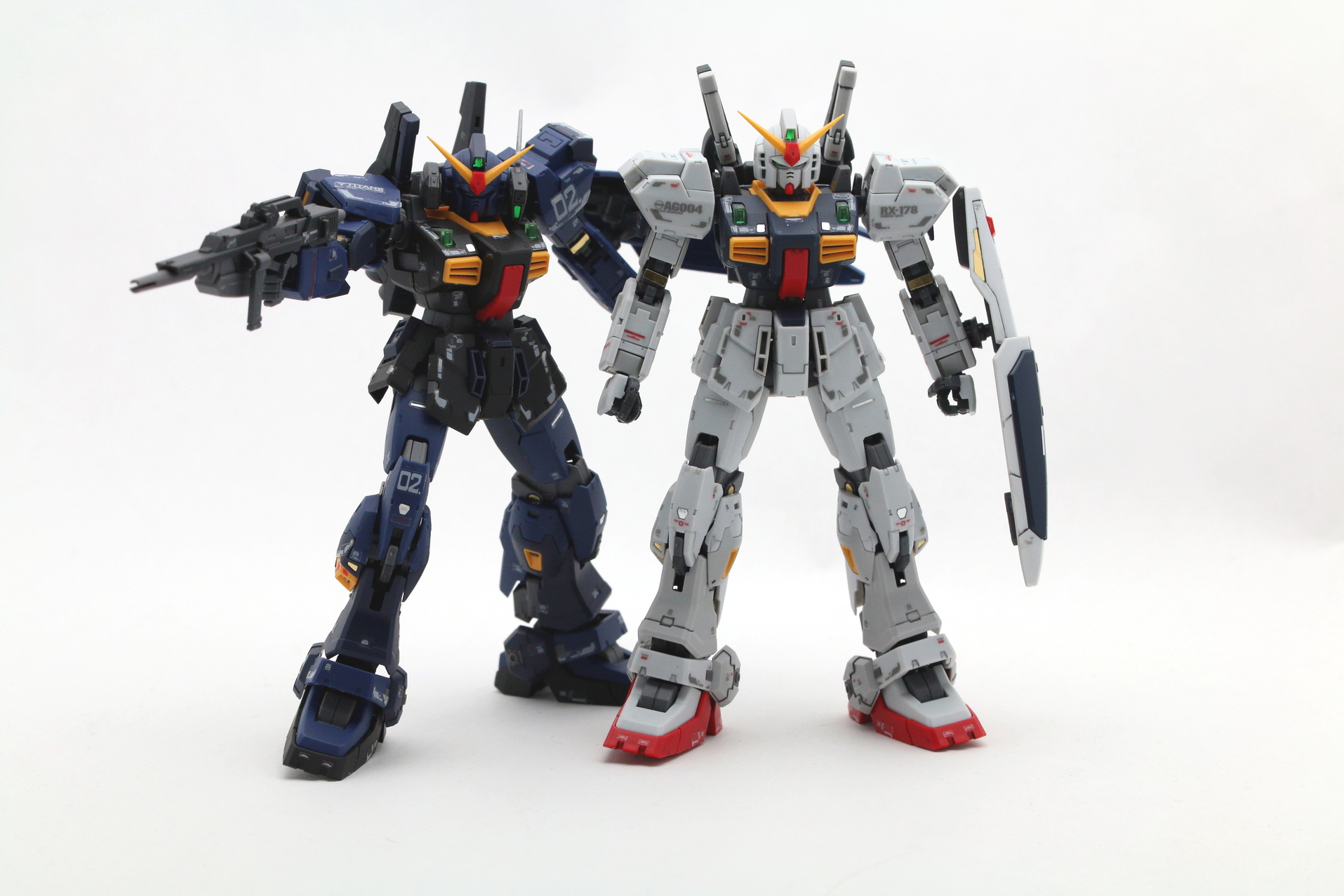 RG 1/144 RX-178 ガンダムMk-II(エゥーゴ・ティターンズ仕様)レビュー