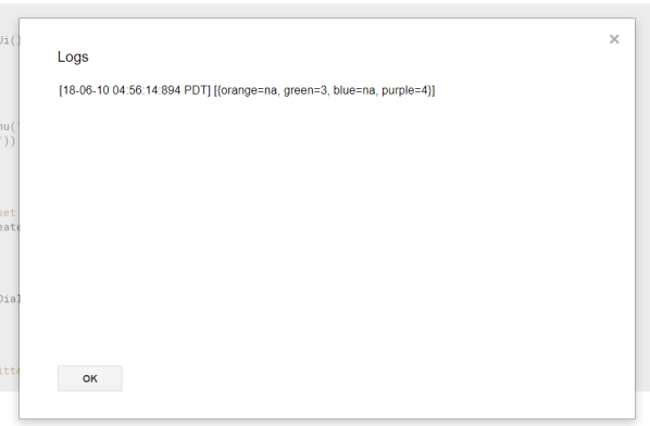 Server-side log