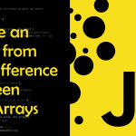Create and Array from the difference between two arrays in JavaScript