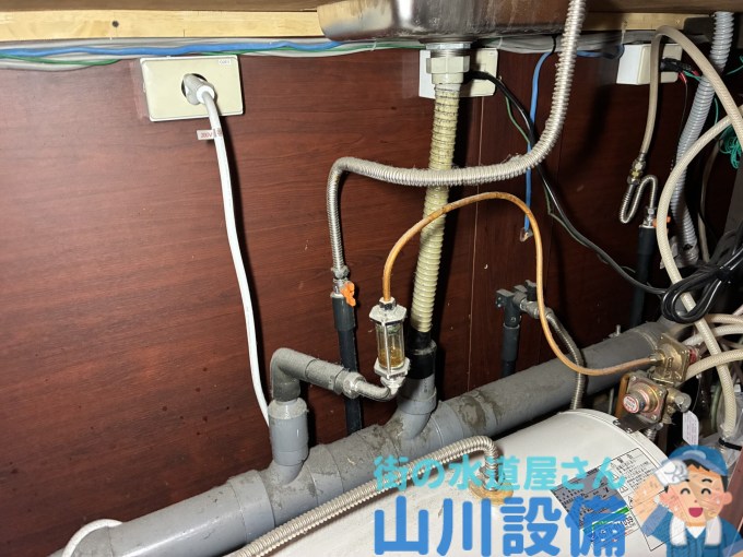 奈良市大安寺町の配管詰まりは山川設備にお任せ下さい。