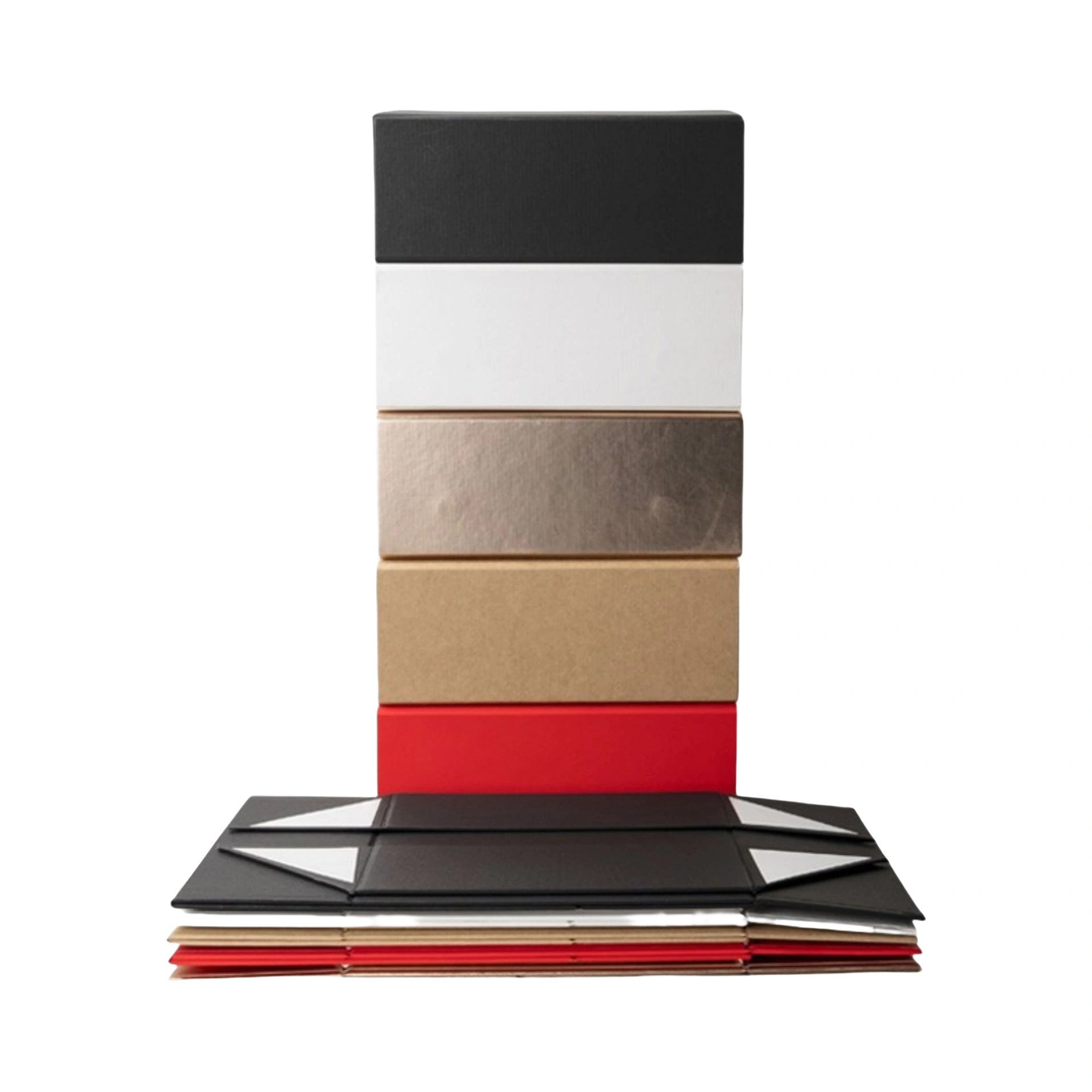 Customizable Flip Gift Box Paper Foldable Gift Box