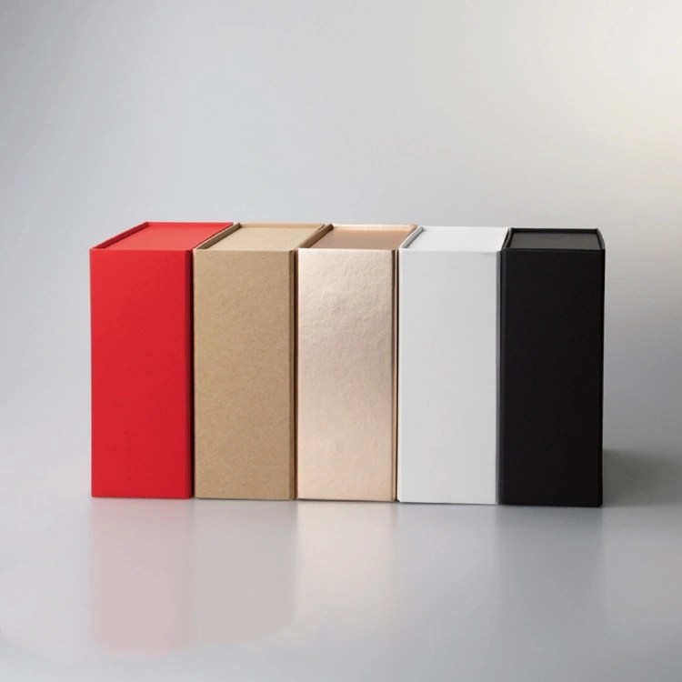 Customizable Flip Gift Box Paper Foldable Gift Box