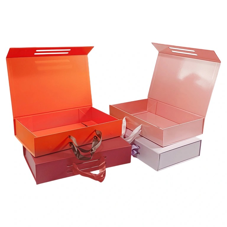 Custom Versatile Foldable Gift Box in Variety Colors