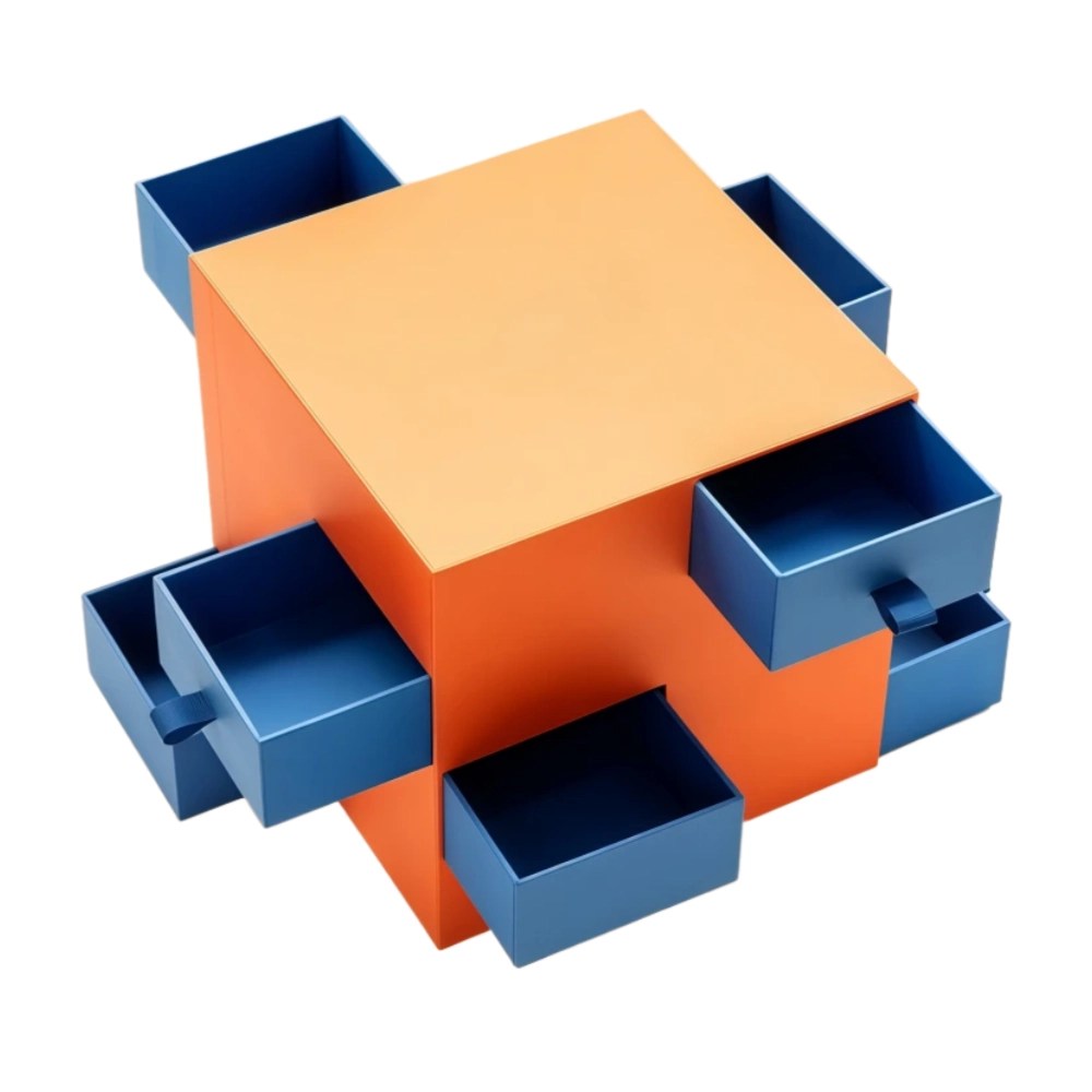 Custom Color Unique Shape Drawer Gift Box