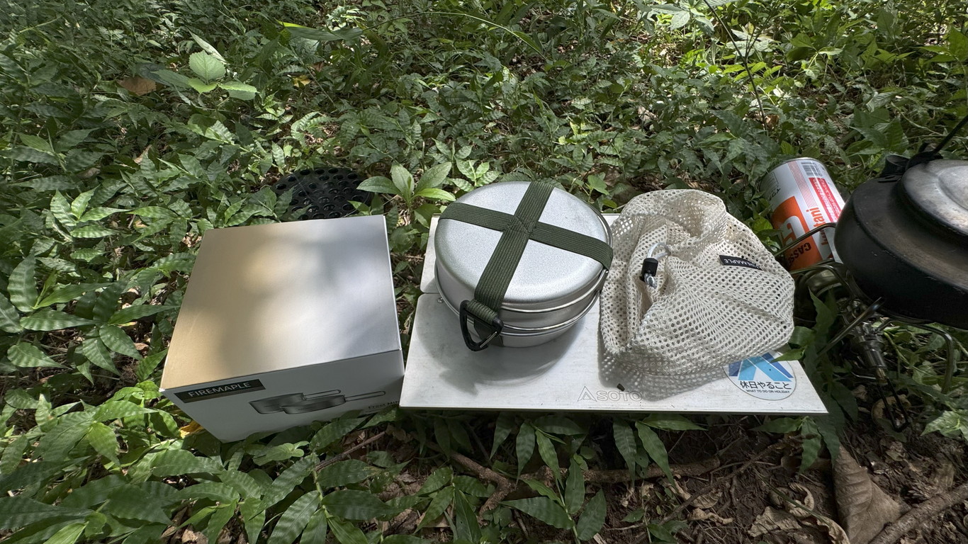 🏕️ 2182-8【野営キャンプ】【4K】アルミクッカーは使えるか？Fire