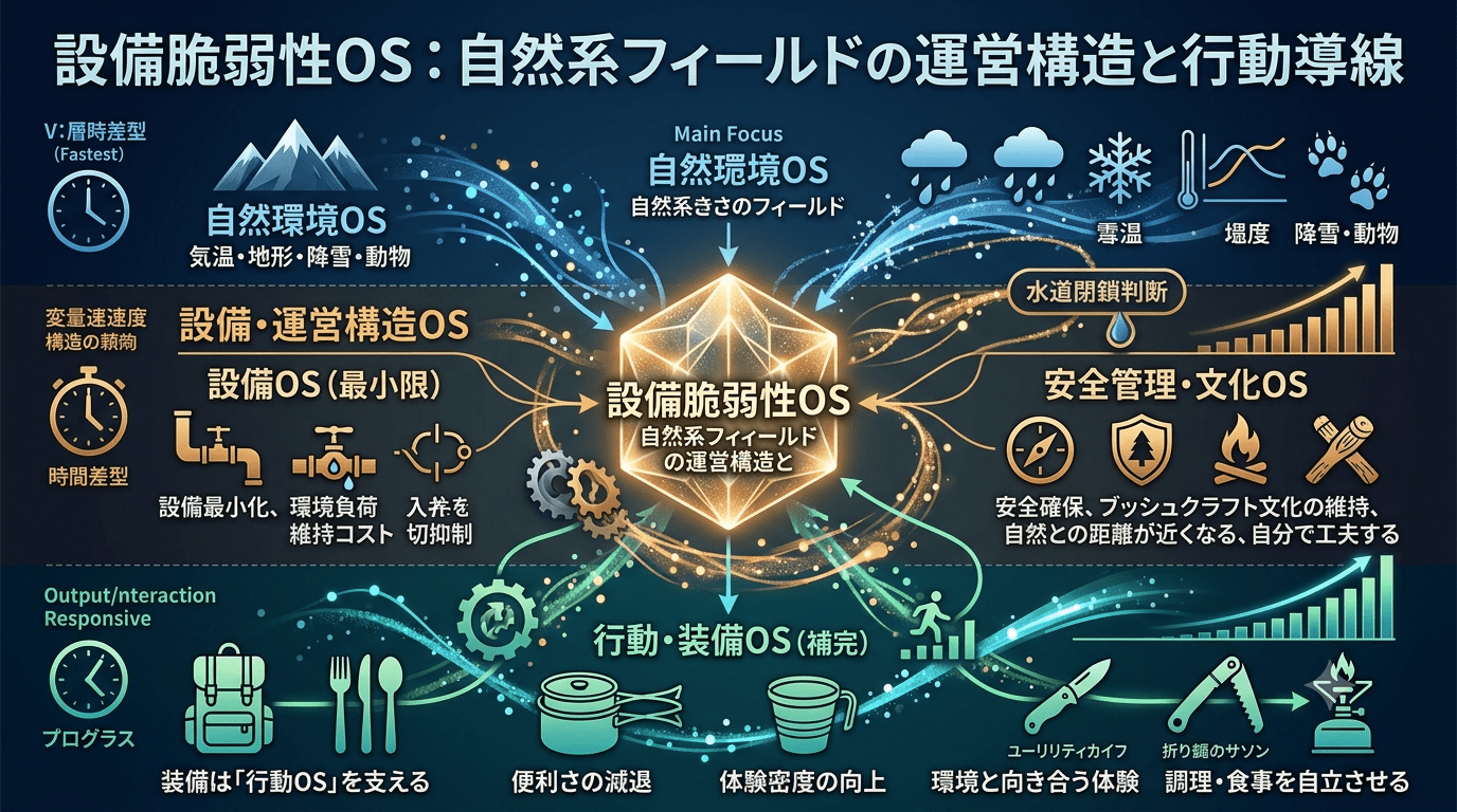 4191｜設備脆弱性OS：水道閉鎖が示す自然系フィールドの運営構造