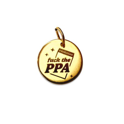 PPA Violation Gold Charm