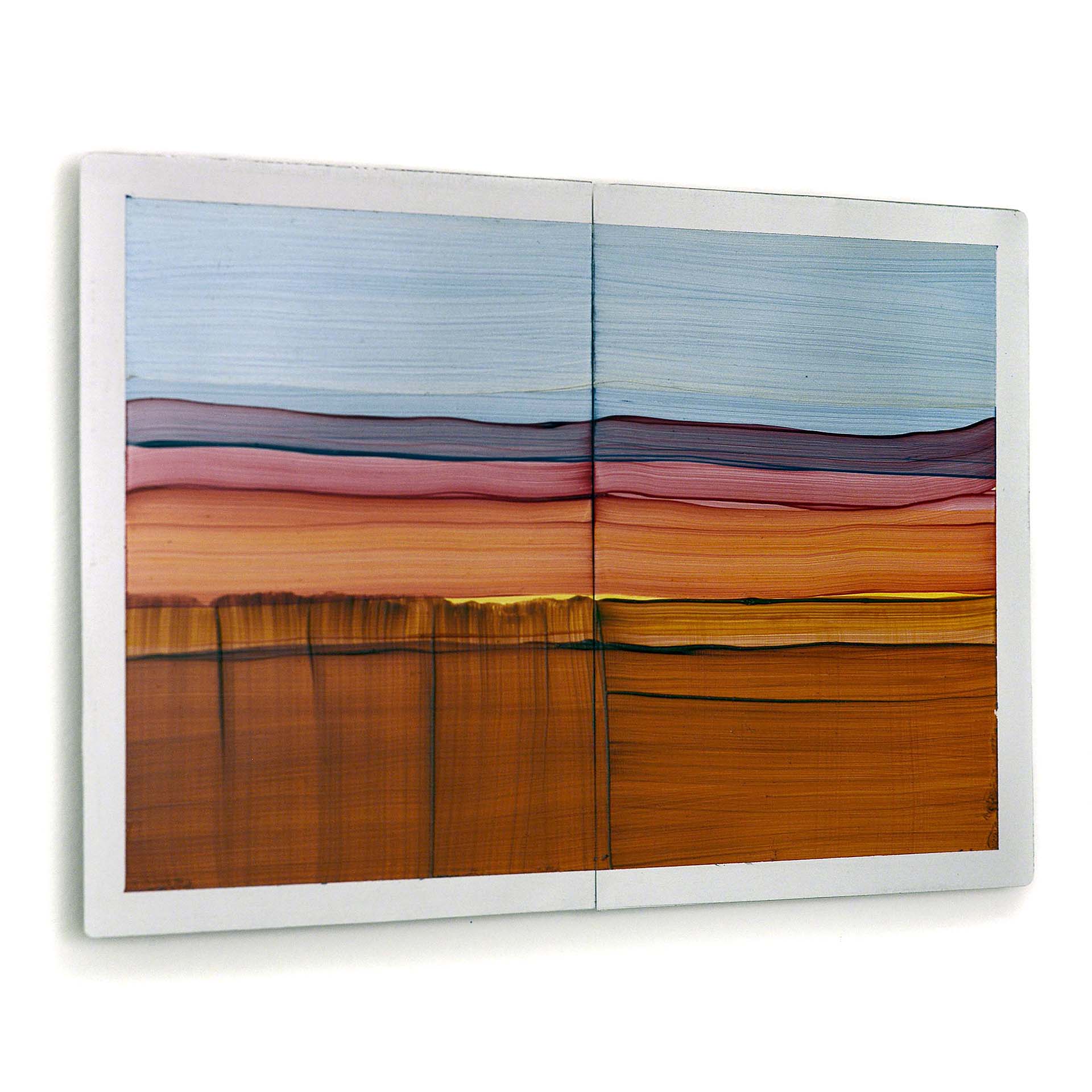 Tatiana Stropp - Sem Título, 2019 - Oléo s/ alumínio - 24,5 x 34,5 cm
