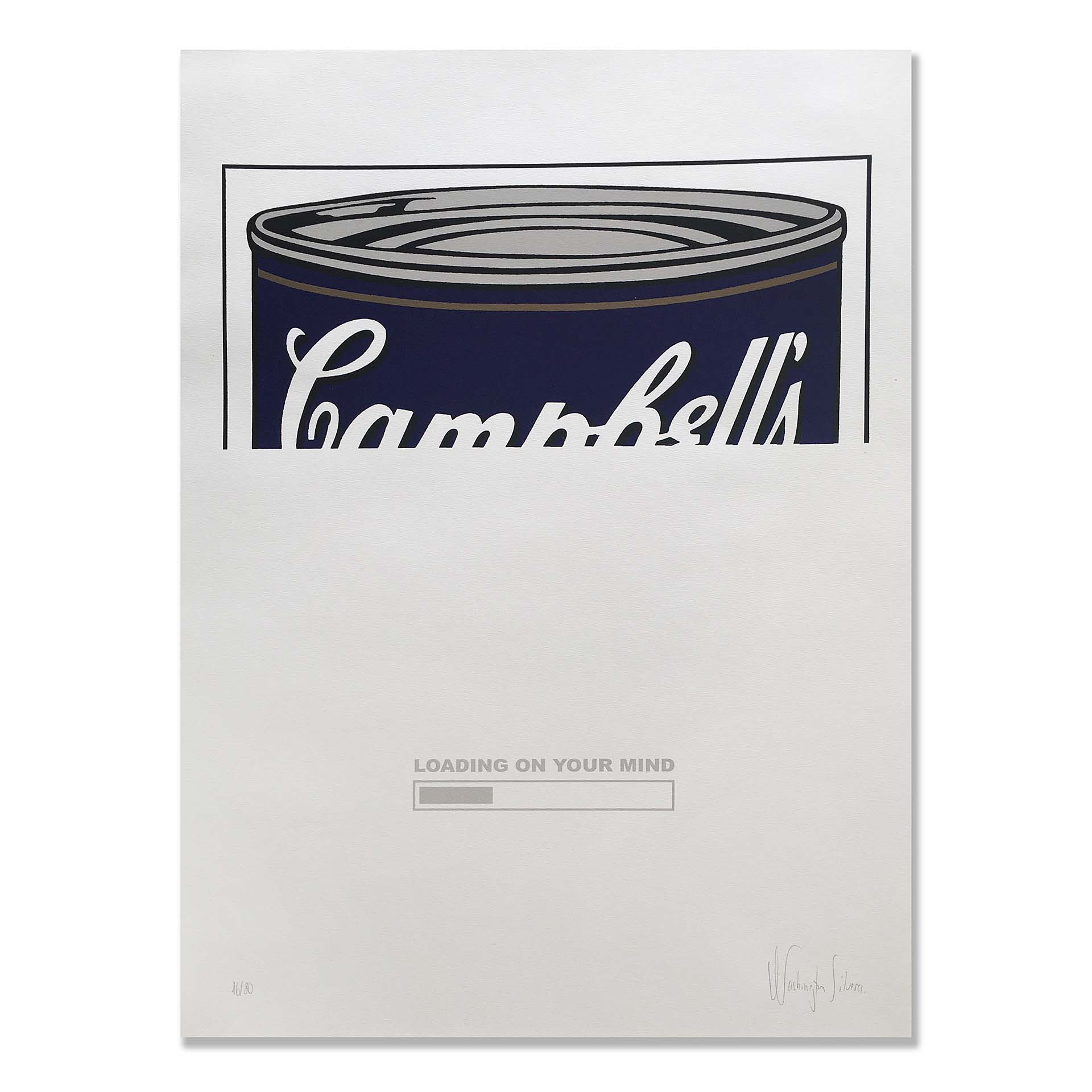 Washington Silvera - Série “Loading on your mind”, 2009 - Serigrafia - 66cm × 48cm