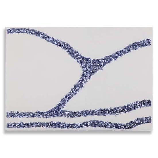 Debora Santiago - Serie Entre Rios, 2007 - 250 x 35 cm - (05 módulos de 50 x 35 cm)