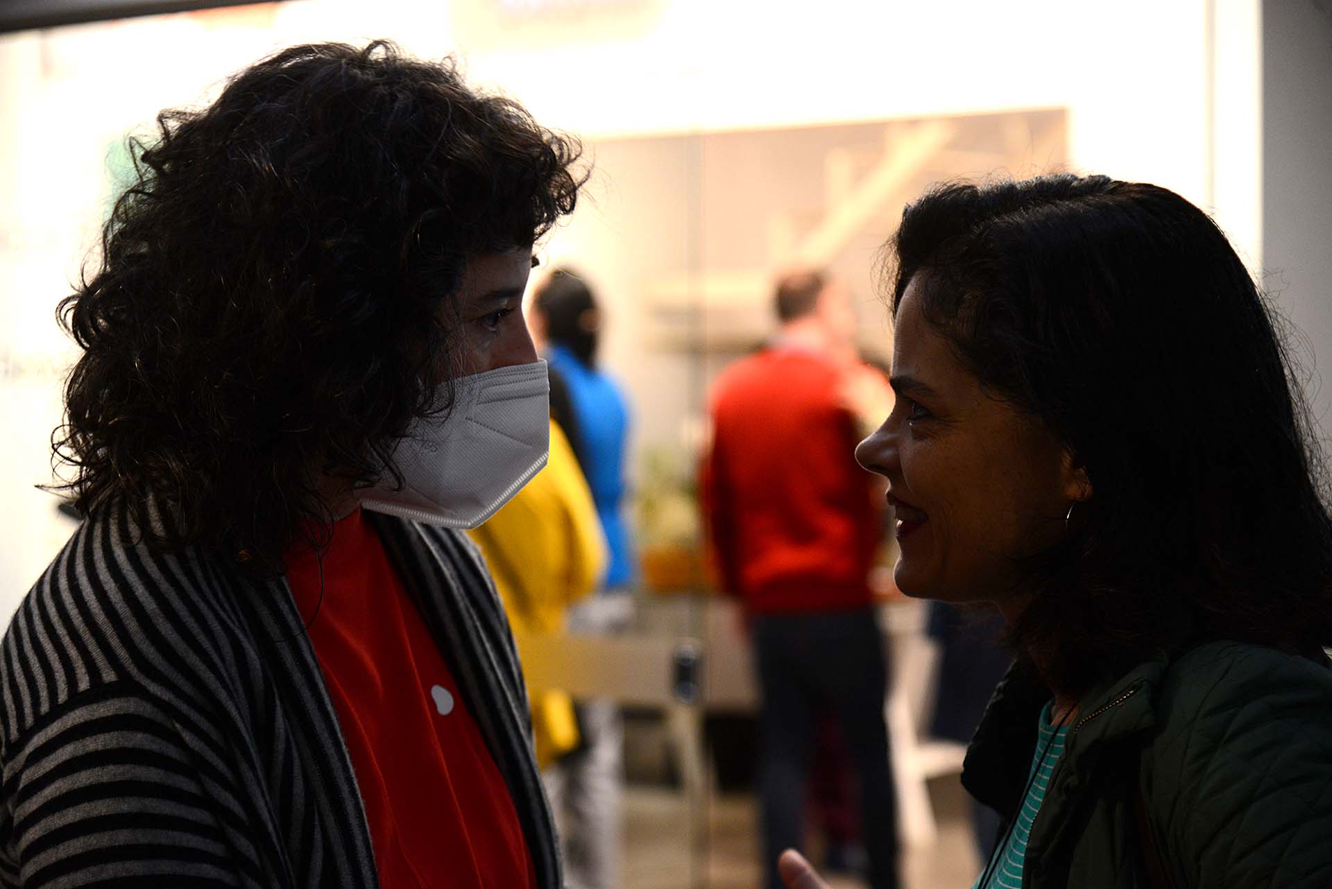 Abertura da exposição "Água se planta", de Debora Santiago.