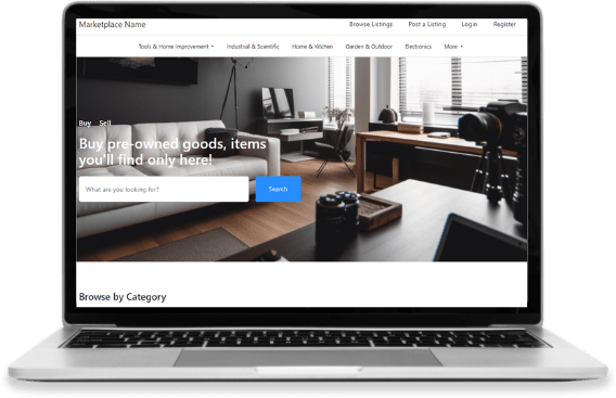 Your own online marketplace built with Yclas