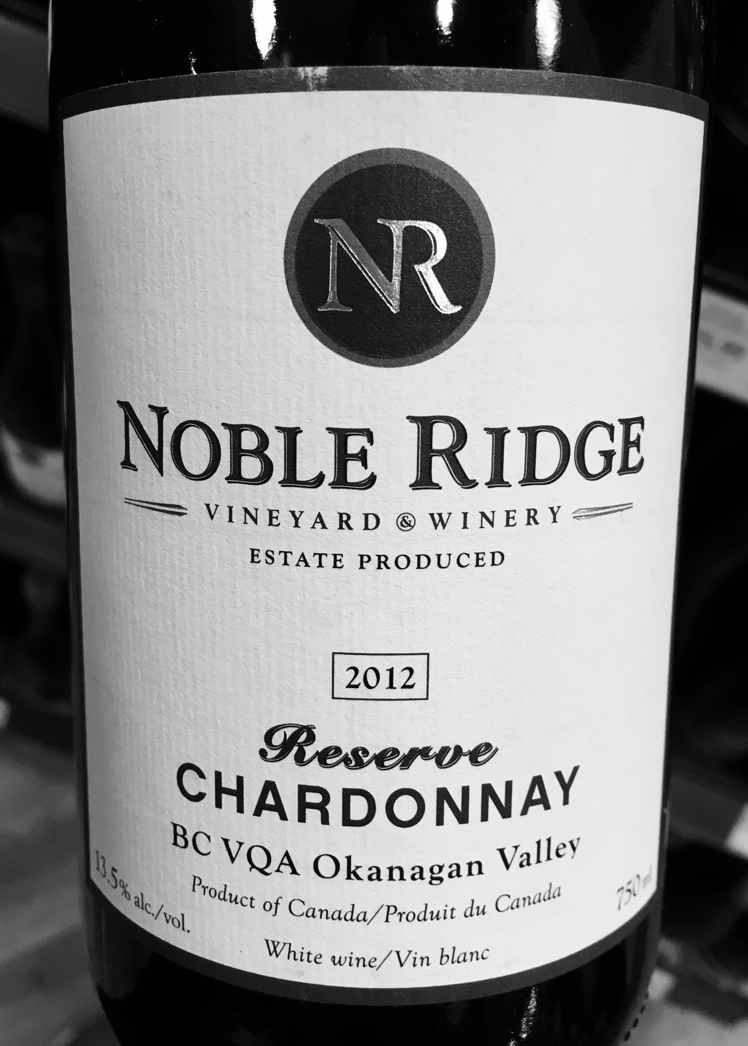 Noble Ridge Chardonnay