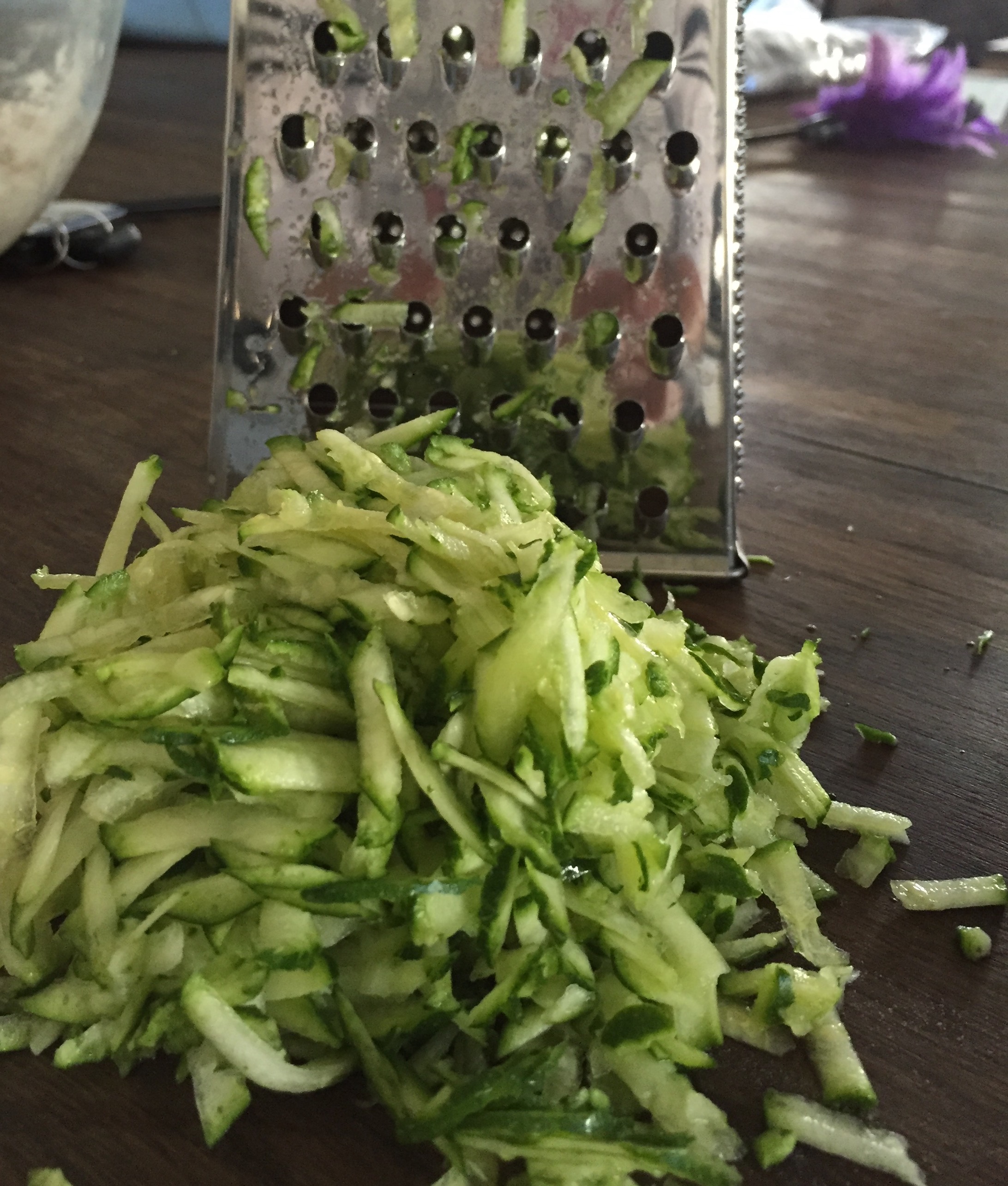 Shredded Zucchini