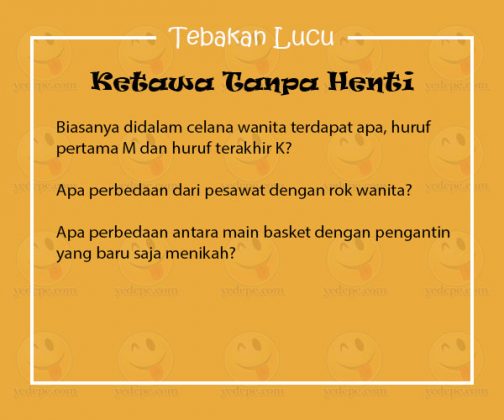 Eko patrio turut mengantarkan jenazah sapri pantun ke peristirahatan terakhirnya. Tebak Tebakan Lucu Tapi Jorok Bikin Ketawa Tanpa Henti